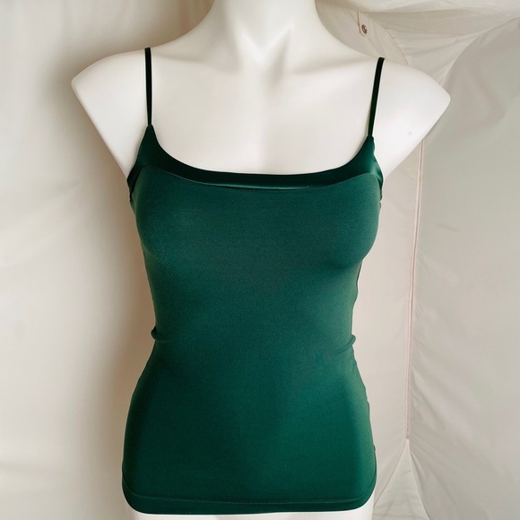 The Limited Tops - The Limited green stretch adjustable straps